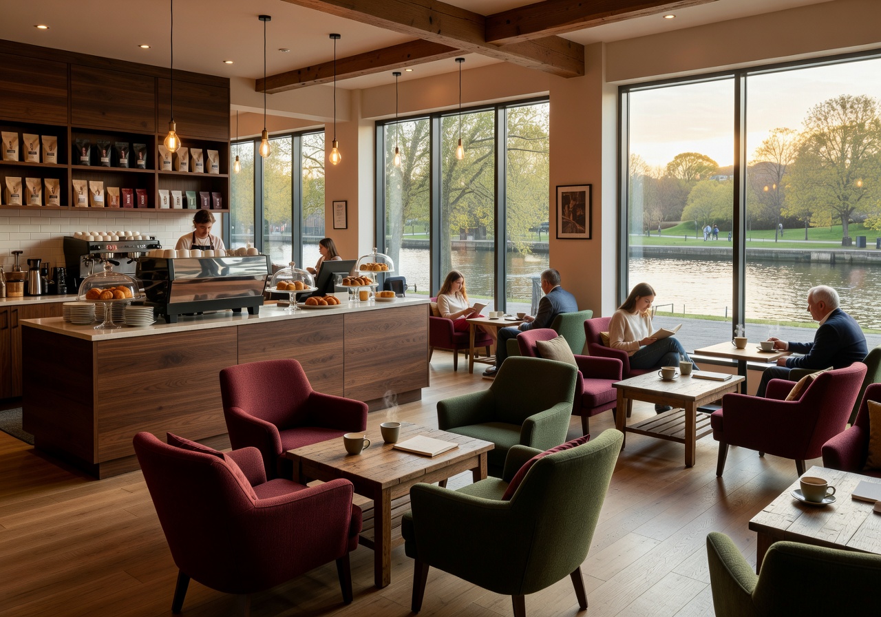 Costa Coffee Riverside Reserve Cafe interior